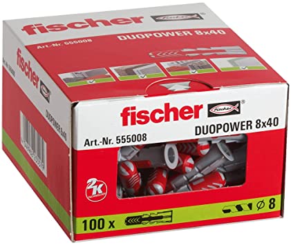 FISCHER 555006. FISCHER TACO DUOPOWER 6x30(100u)