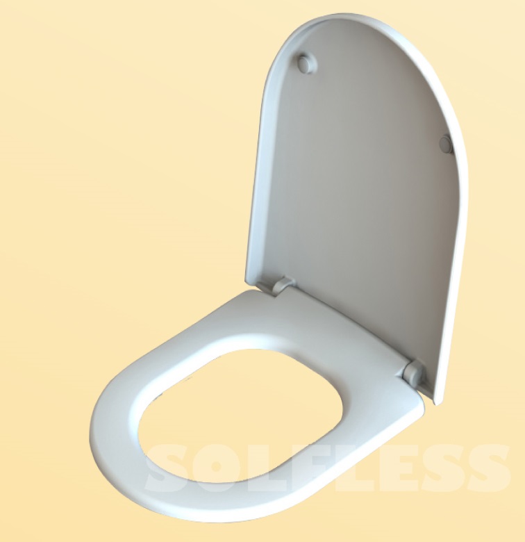 SOLFLESS 92301000 SOLFLESS ASIENTO WC MANCHESTER BLCO B/NYLON  BSJ-02