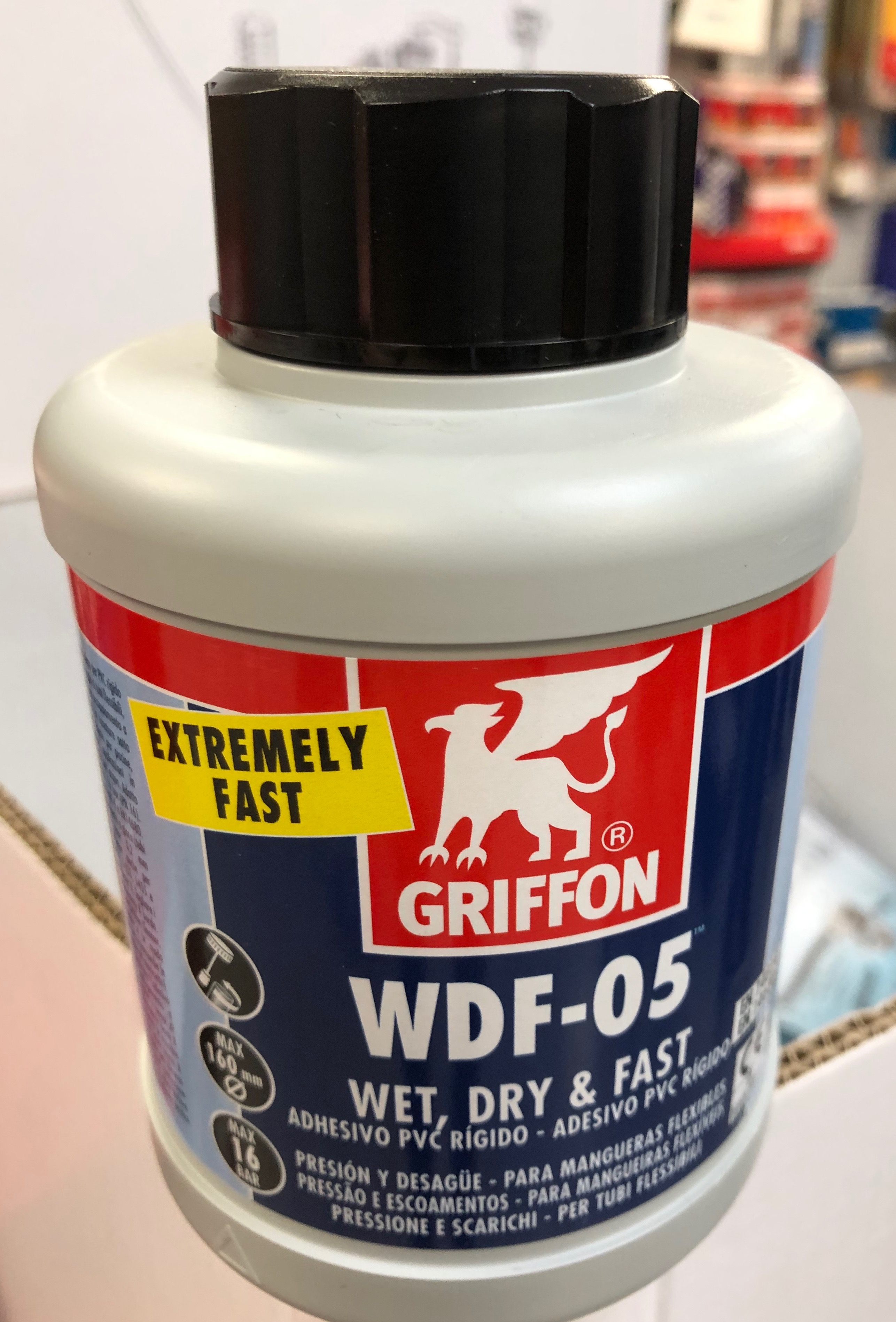 GRIFFON 6314758 GRIFFON ADHESIVO EXTRARAPIDO 250 ml  WDF-05