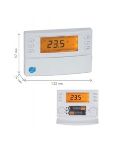 ISOLTUBEX SCTSDI ISOLT.S.RAD.CRONO-TERMOSTATO DIGIT.SEMANAL LCD INALÁMBRICO  SCTSDI