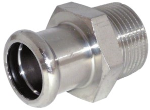 ISOTUBI F18283/46 ACC.INOX ENTRONQUE-M  28x3/4"