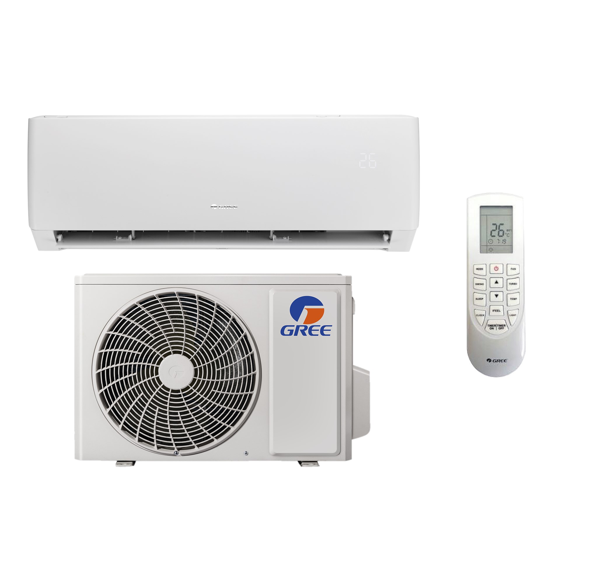 GREE  GREE CONJUNTO PULAR 09 /2025  (3250W) INCLUYE:
-UI     3NGR0736
-UE    3NGR0737