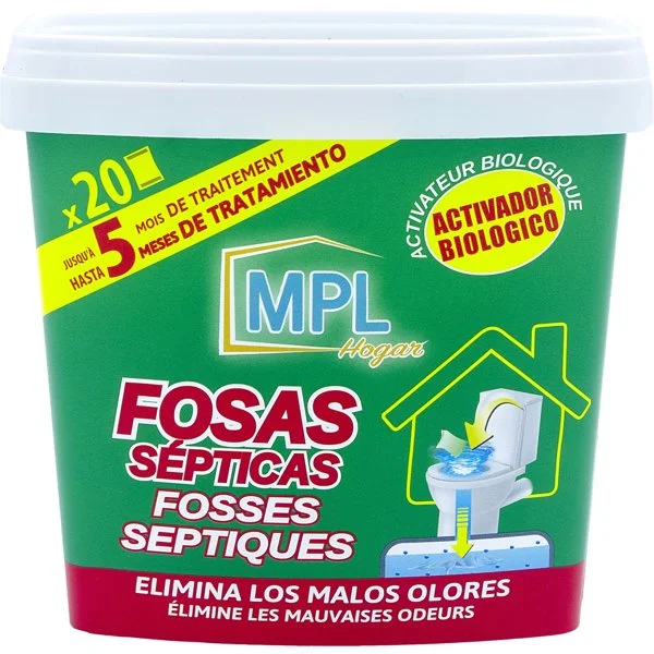 SOLFLESS 1992 ACTIVADOR BIOLOGICO FOSA SÉPTICA