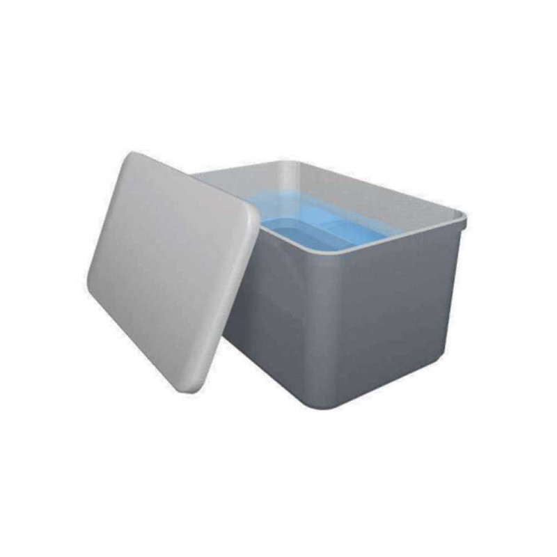 INYECTEC 130201200 DEPOSITO AGUA RECTANGULAR C/TAPA   300  0,89 x 1,05 x 0,57