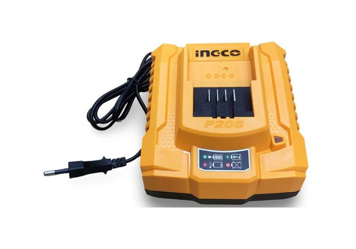 INGCO FCLI20411E INGCO CARGADOR  BATERIA 4Ah P20S      0548