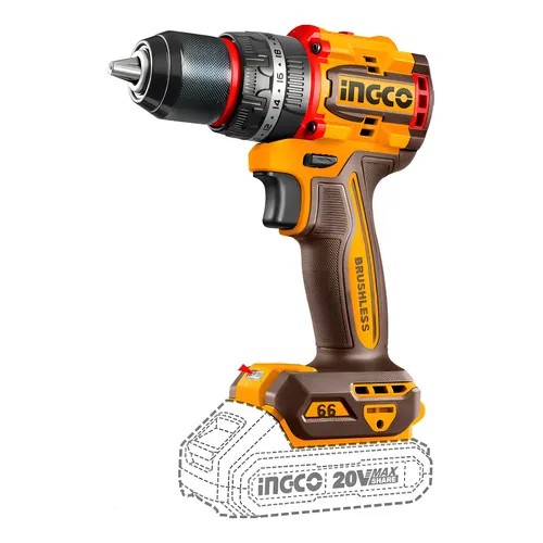 INGCO CIDLI20968E INGCO TALADRO ATORNILLADOR PERCUTOR INALAMBRICO SIN ESCOBILLAS 96Nm 1095