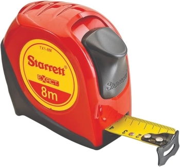 STARRETT 2 KTX1-8M-N STARRETT FLEXOMETRO SERIE EXACT 8mmX25mm   KTX1-8M-N