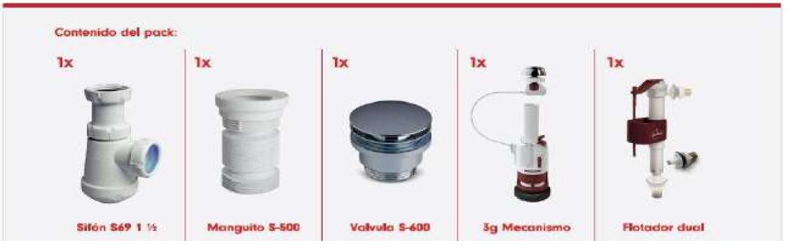 ALIAXIS 2015454 JIMTEN PACK DESAGUES 60 ANIVERSARIO   2015454