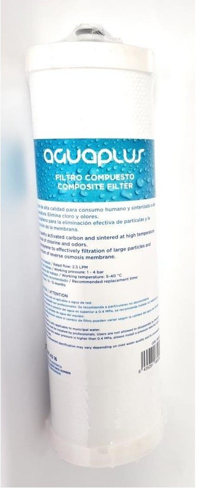 WATERFILTER 910693 Waterfilter  OSMOSIS ODIRECT 600 (CARTUCHO) COMBI CTO+PP 910693