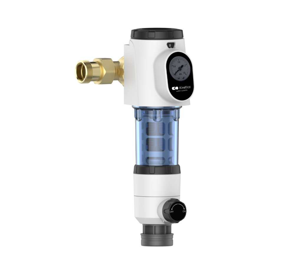 WATERFILTER 723717 Waterfilter  KF-B 3/4" - 1" PREFILTRO KINETICO AUTO LIMPIANTE SEMIAUTOMATICO BAÑO DE PLATA 