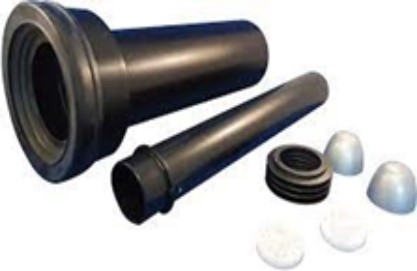 FYCE 30805 IDROSPANIA CONJUNTO MANGUITO WC Y TUBO 300mm CIST.EMPOTRADA  30805