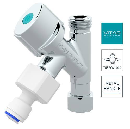 ARCO 280025 ARCO LLAVE CONEKTA OSMOSIS  3/8x3/8x1/2 VITAQ MANDO METAL      280025